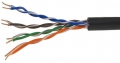 Кабель UTP 4PR 24AWG CAT5e 305м CCA уличный